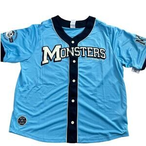 Disney Monsters Inc Monsters University Baseball Jersey Size XXL- NWT